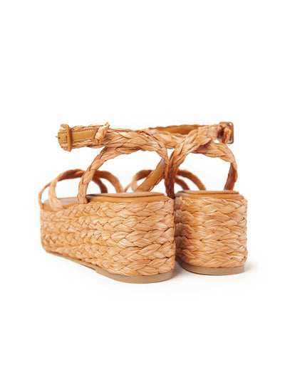 BARI - RAFFIA CAMEL