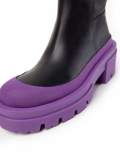 CHANTAL - Napa Silk Black Sole Purple